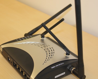 Net1 har router som udstyr